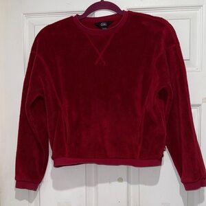 Athleta Kids Rich Red Sweatshirt